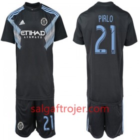 New York City Fodboldtrøjer PIRLO 21 Børn Udebanesæt 2018/19 Kort ærmer